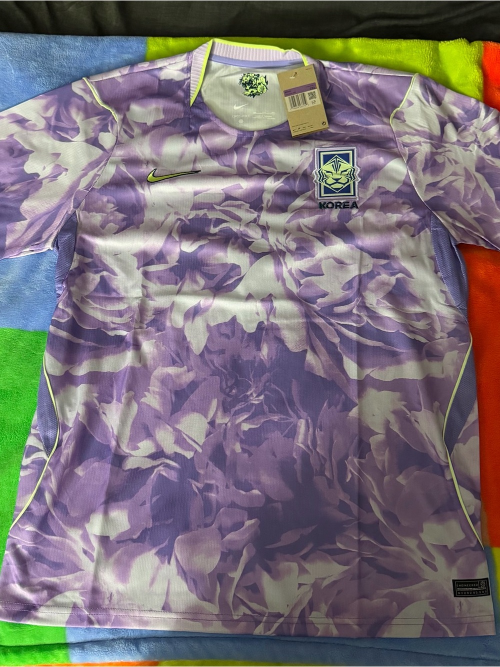 Nike Purple South Korea Away World Cup Jersey
